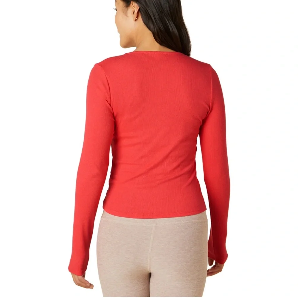 Beyond Yoga Wrap Party Long Sleeve Top - Picture 3 of 10